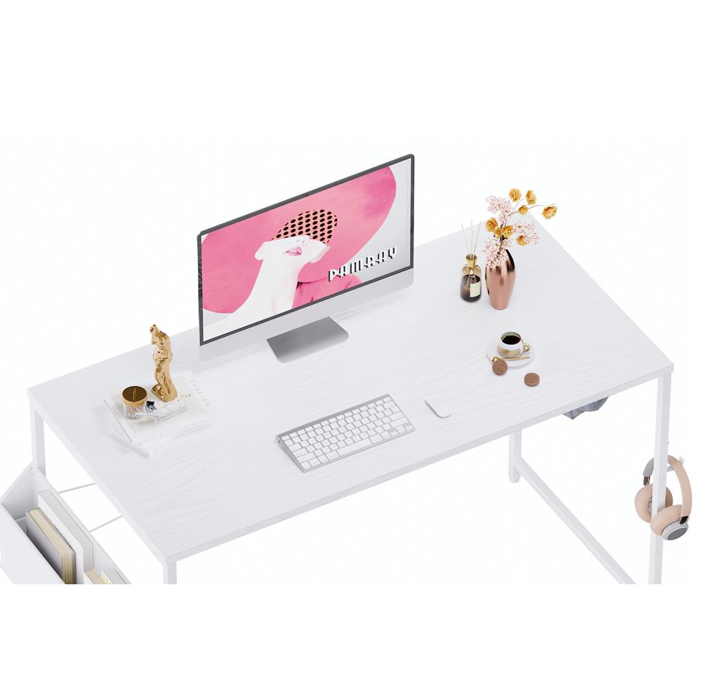 Amazon.com: Pamray 47 Inch Computer Desk for Small Spaces with