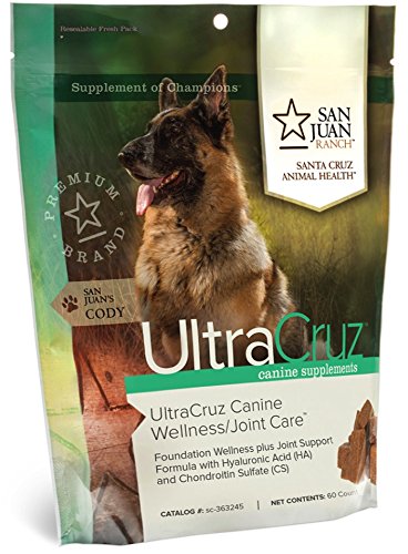 UltraCruz sc-363245 Canine Wellness/Joint Supplement for Dogs, 60 Tasty Chews