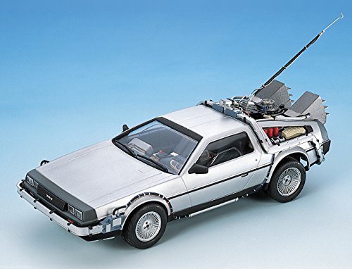 Maquette voiture Back To The Future Delorean Aoshima 059166 kit miniature 1/24 - 2