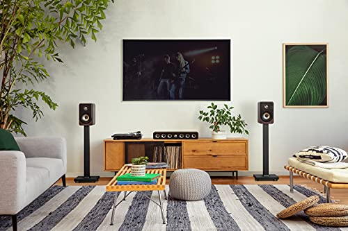 Polk Signature Elite Es35 Slim Center Channel Speaker - Hi-Res Audio Certified, Dolby Atmos & Dts:x Compatible, 1" Tweeter & (6) 3" Woofers, Dual Power Port For Effortless Bass, Contemporary Walnut #TOP5