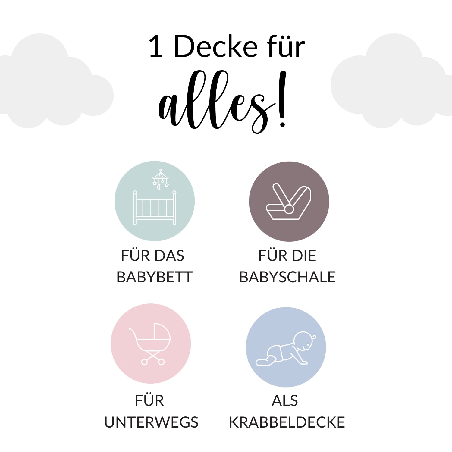 kids&me kuschelige Babydecke für Mädchen 70x100cm - OEKO-TEX - hautfreundliche Bio-Baumwolle - rosa Mädchendecke mit Herzen und Punkten MADE IN GERMANY 70x100 cm