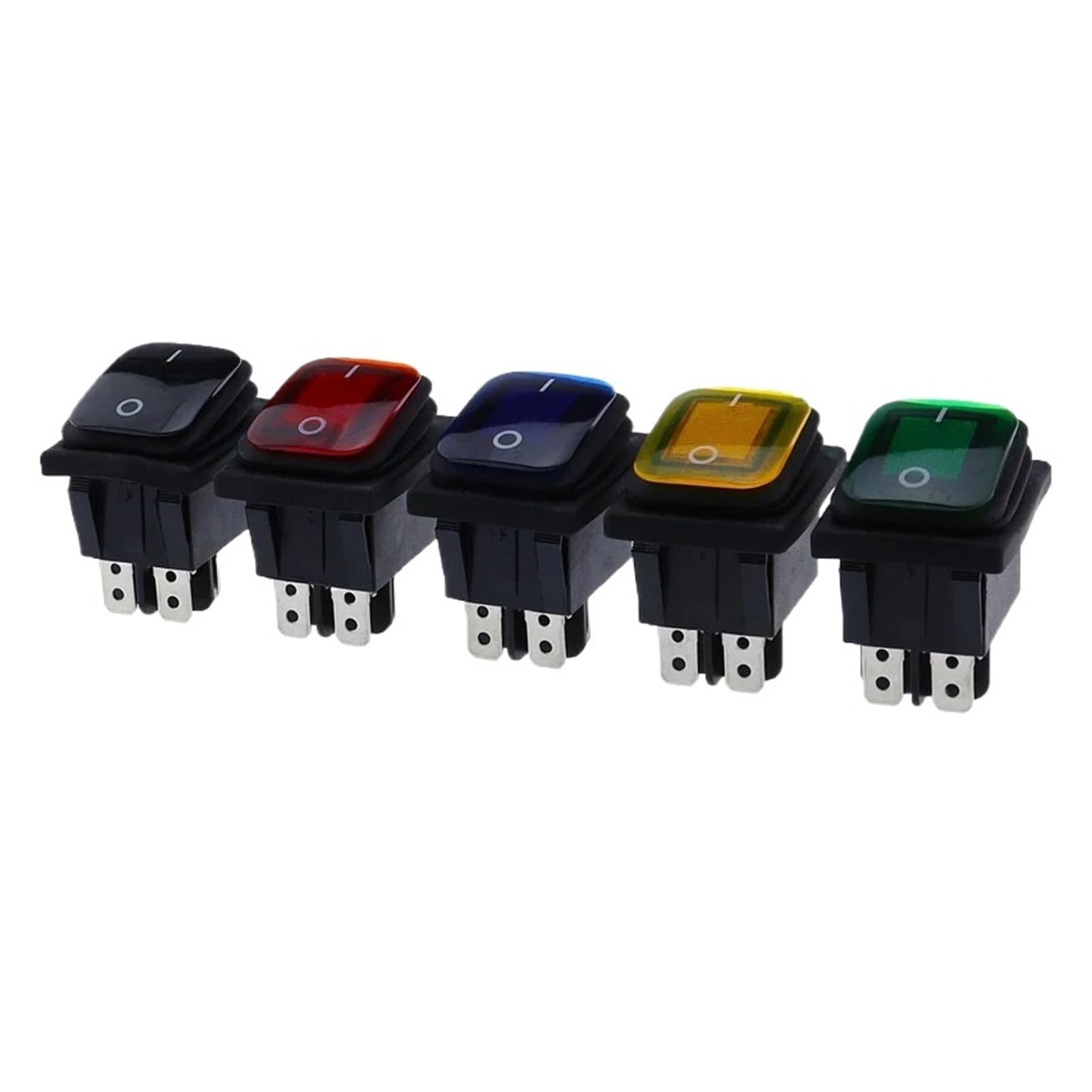 Interruptor KCD4-201 de 6 pines para reparar maquinaria industrial y tableros 3