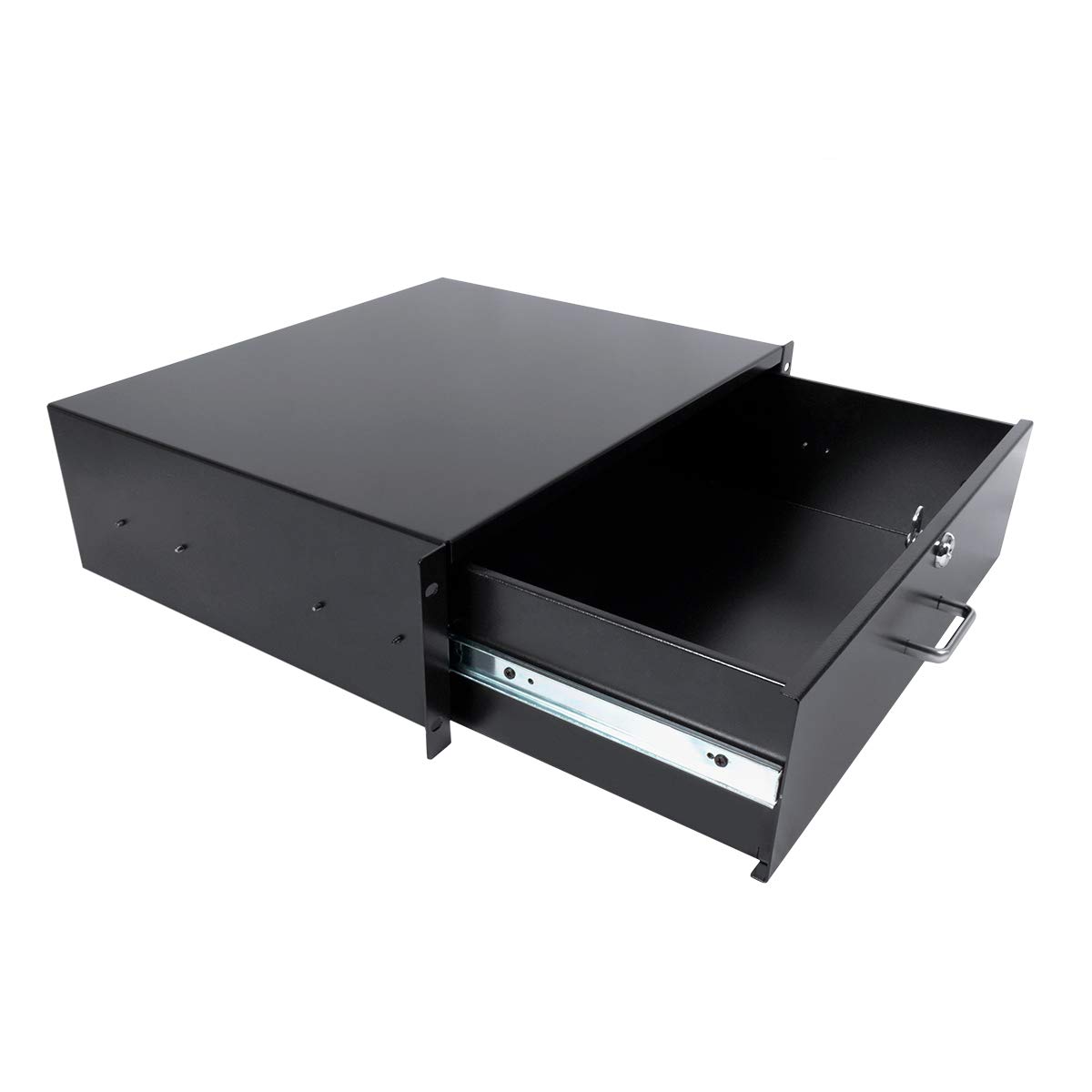 Aiten Data Cajón Metálico 3U para Armario Rack 19". Medidas 360 Fondo x 480 De Ancho