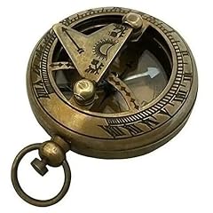 Working Pocket Sundial Compass product image