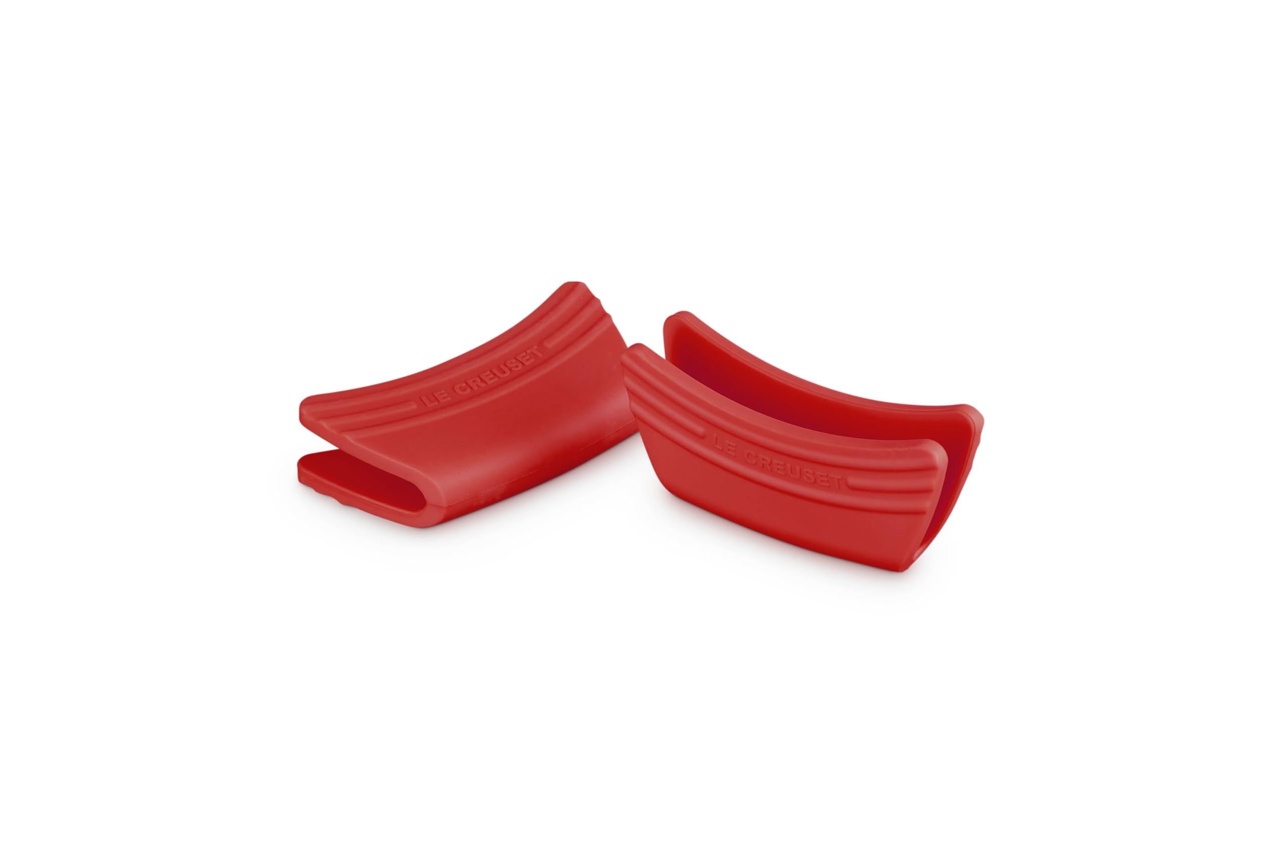 Silicone Set of 2 Handle Grips, 5" x 2 1/2" Each, Cerise
