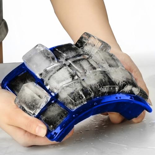 Molde para cubos de hielo de silicona 2 piezas miniatura 5