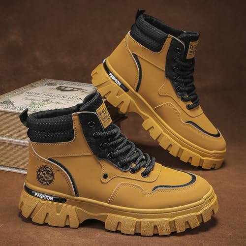 Men’s Breathable Non - Slip Hiking Boots: Ideal for Outdoor Walking, Mountaineering & Winter Adventures, Durable & Weather - Resistant2