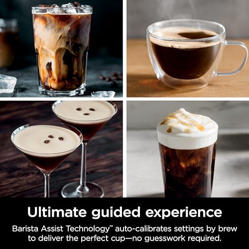 Ninja Espresso Machine, Luxe Café Premier Series, Drip Coffee Maker and Rapid Cold Brew, Integrated Grinder, Assisted Tamper, Hands-Free Frother, ES601C (Canadian Version) by Ninja - Image 3