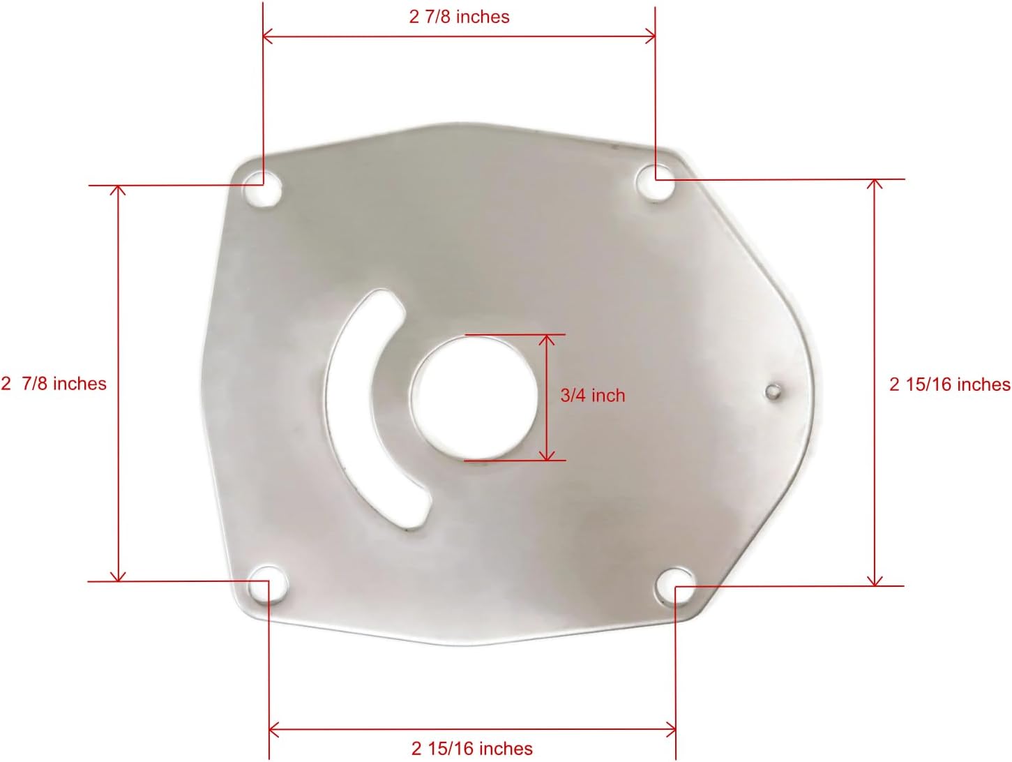 The ROP Shop Impeller Pump Rebuild Kit for Honda 19021-ZW1-003, 19021ZW1003 Boat Engines