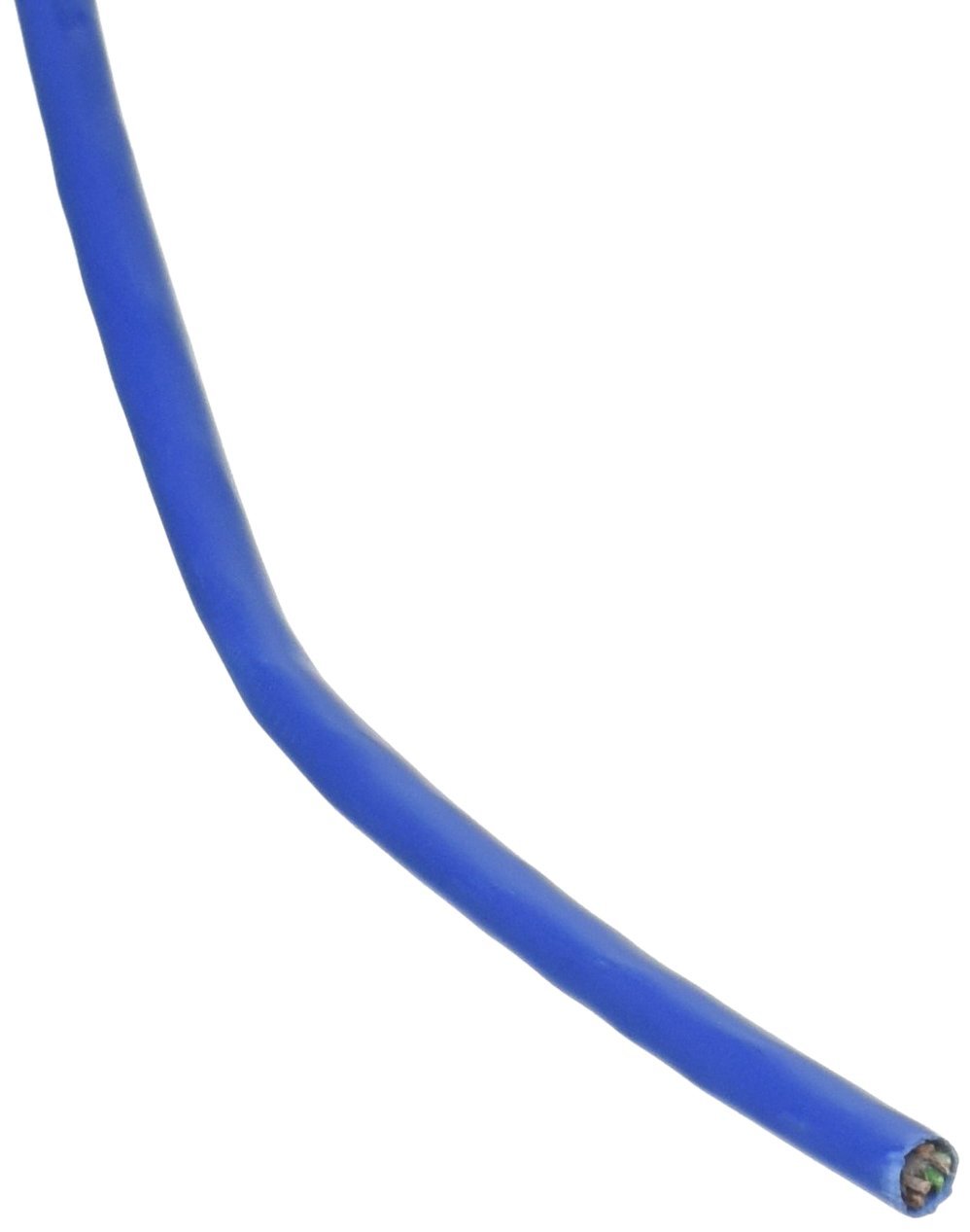 250FT Bulk CAT5E Blu Plnm Solido 24AWG Cavo 4PR