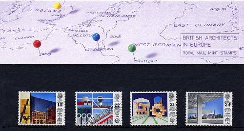 Royal Mail British Architects 1987 Presentation Pack No. 180