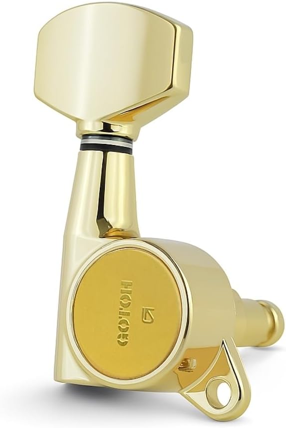 Gotoh Locking Tuners - Schaller Type - Gold (3 per Side).