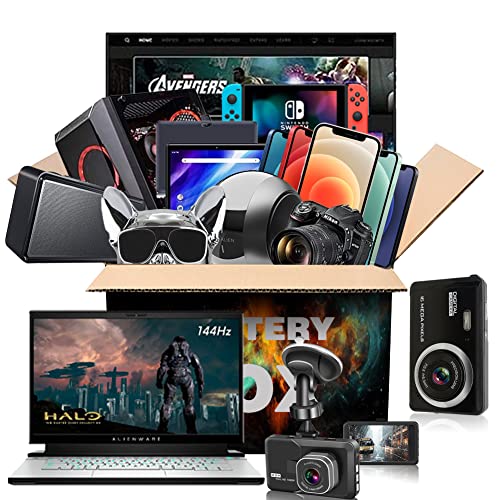 Lucky Christmas Gift, Mystery Electronic Set Box, Bulk pallets for Sale,Choose Liquidation Boxes Returns to Give to Family Members Surprise Boxes -M17
