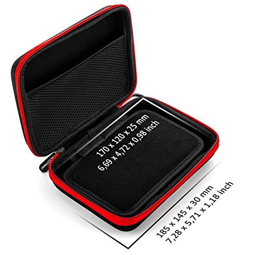 deleyCON Navi Tasche Navi Case Tasche für Navigationsgeräte - 6 Zoll & 6,2 Zoll (17x12x4,5cm) - Robust & Stoßsicher - 1… - Image 4