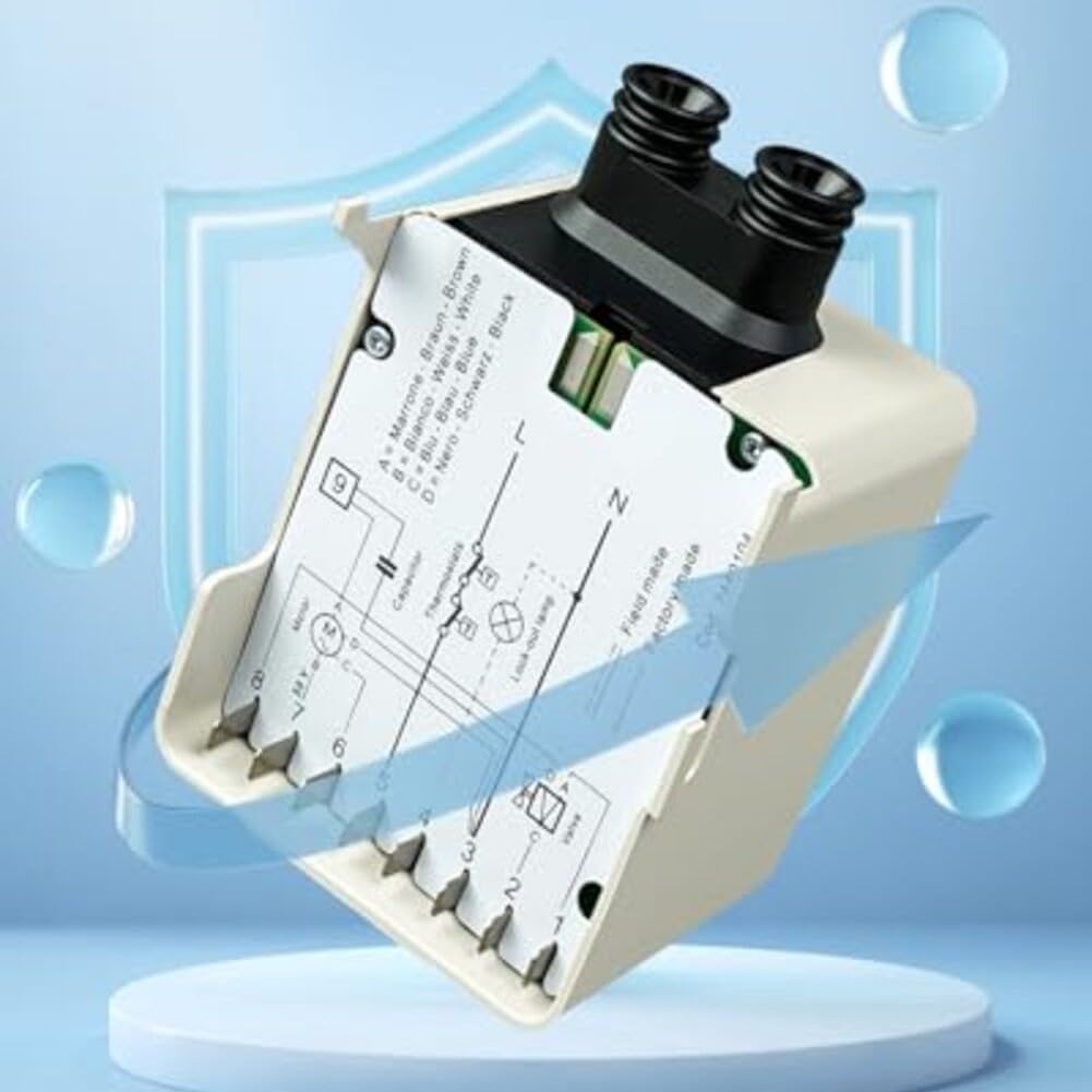 Unità di controllo 530se compatibile con Riello G3 per G5 per G10 per bruciatori a combustibile G20 Design in plastica robusta Maggiore efficienza di riscaldamento e protezione da surriscaldamento (A)