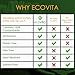 Ecovita 100% Compostable Forks Spoons Knives Cutlery Combo Set - 380 Large Disposable Utensils (7 in.) Eco Friendly Durable and Heat Resistant Alternative to Plastic Silverware with Convenient Tray