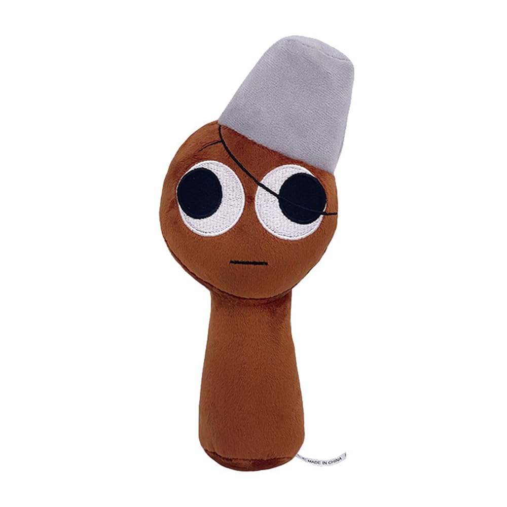 ぬいぐるみバッグ 茶色 キャラクター Amazon.co.jp: スプランキー ぬいぐるみ 25CM Sprunki