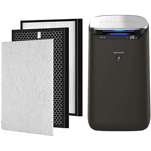 ILoveCleanAir Replacement Filter Set Compatible for Sharp FP-J80M-H & FP-J60M-W Air Purifier-(Size HEPA-450X250X38mm, and Carbon 450X250X10mm) with Pre-Filter (ONLY Filter Set NOT The Purifier)