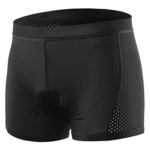 Calzas Ciclismo Hombre Padded Negro miniatura 6