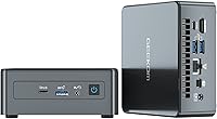 Vista 1 de GEEKOM NUC IT11 Mini PC, 1 TB Intel i7-11390H Mini computadora (8 hilos, hasta 5.0 GHz), 32 GB DDR4 Windows 11 Pro computadora de escritorio