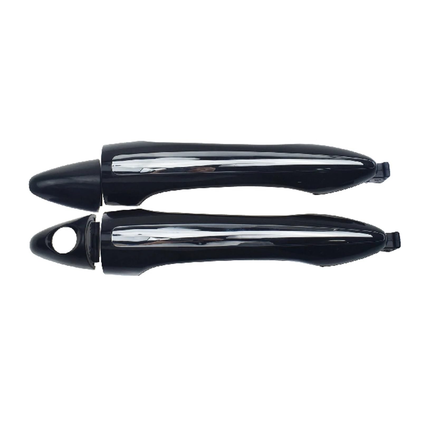 ZhanNuoBHd for Kia for Forte for Cerato 2014-2018 82651A7020 82651A7021 Exterior Outside Outer Door Handle Set Chrome Front Rear Left Right Vehicle Exterior Outer Door Handle(Front Pair)