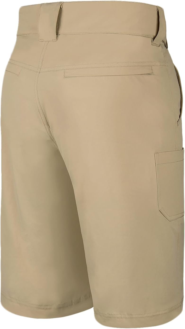 Palmyth Men's Fishing Short Quick Dry 10.5” Sun Protection UV UPF 50+ Cargo Shorts Water Resistant for Saltwater Freshwater - Image 5