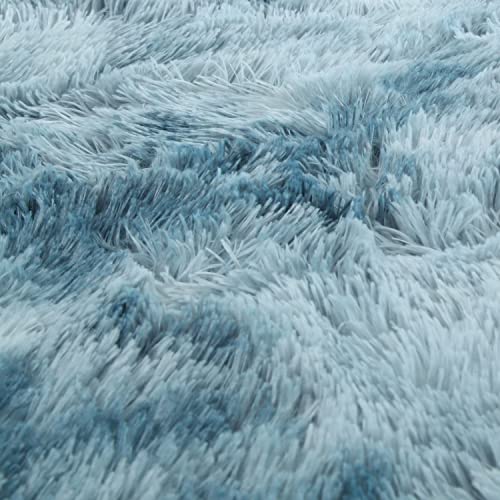 Shaggy Area Rugs For Living Room Bedroom Rug Modern Ultra Soft Fuzzy Throw Carpets For Kids Girls Boys Pets Room Fluffy Rugs (3X5 Feet, Dark Blue) #TOP6