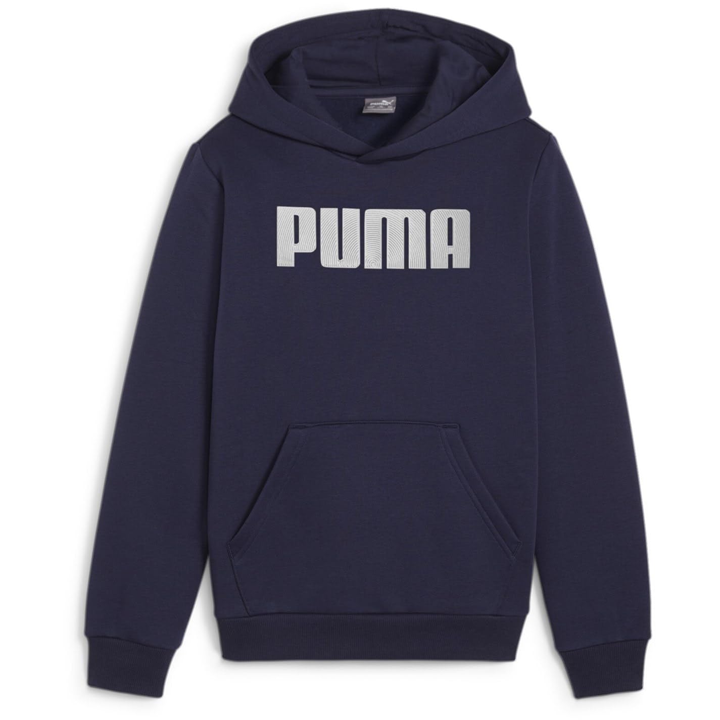 PUMA Kids Mass Merchants Hoodie Fl B Hoody Unisex Navy 11/12