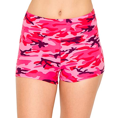 Image of ALWAYS Yoga Shorts for Women - High Waisted Workout Biker Shorts for Yoga, Running & Under Dress Anti-Chafing Comfort