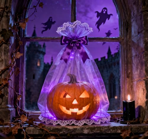 Transparenter Irisierend-Organza-Stoff, 3 m lang (3,3 Yarden), 150 cm breit (59 Zoll), geeignet für DIY, Nähkunst, Hochzeitsdekorationen, Tüll, Gauze, dekorative Stoffkanten sowie für Handwerkbegeiste