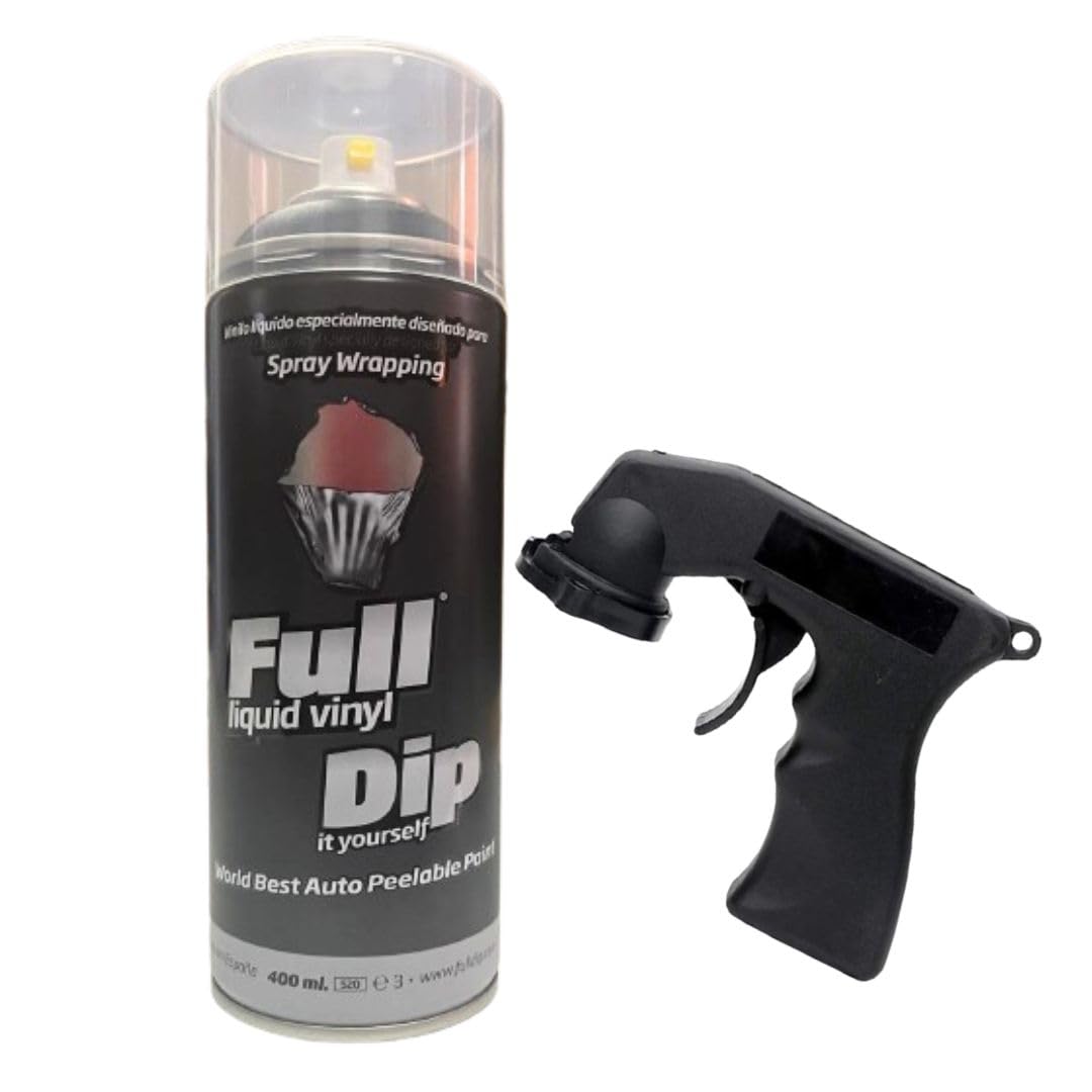 AutoFullCar Full Dip Spray Vinilo Líquido 400 ml con Adaptador (Aluminio) — view 3
