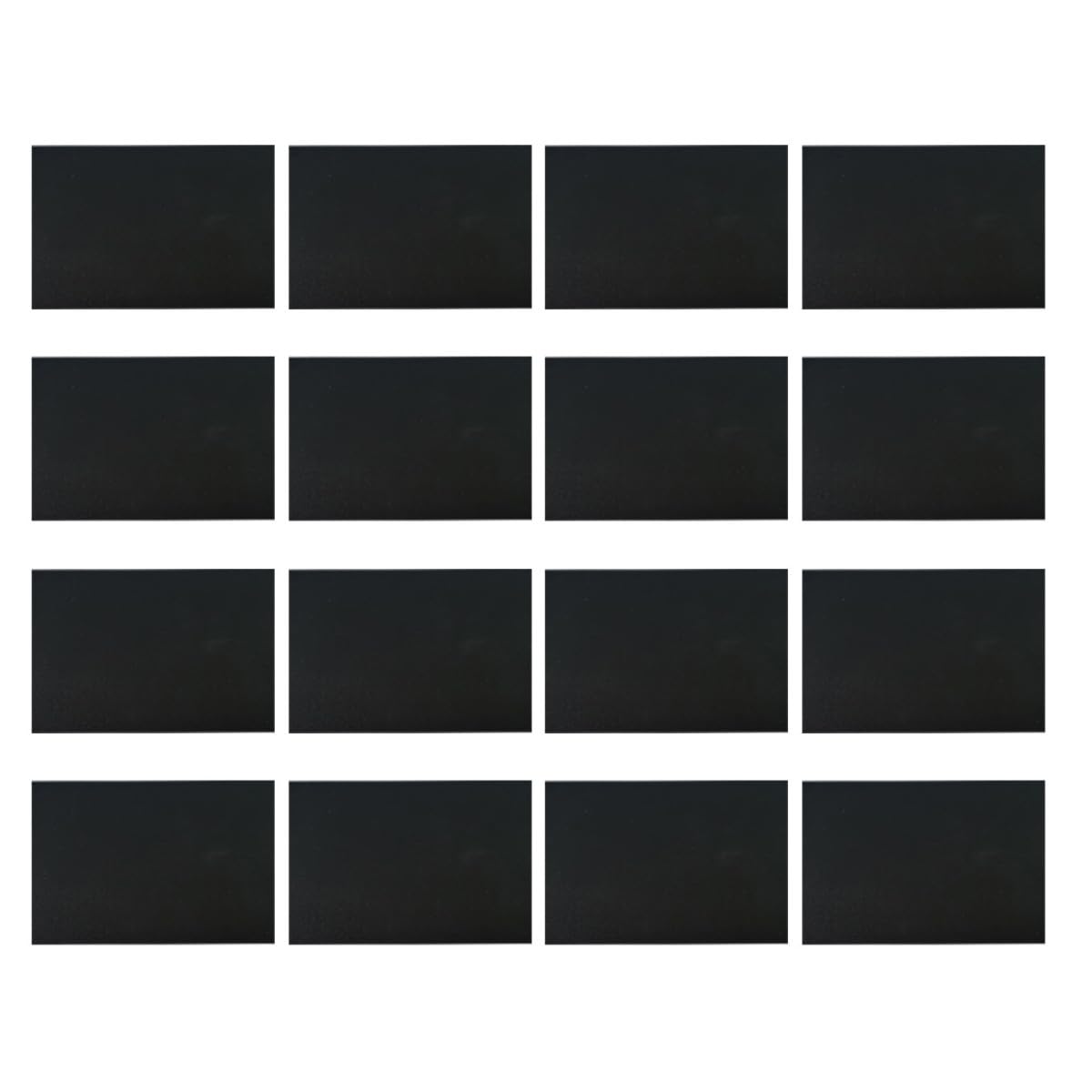Fenêtres Magnétiques de Garage CHILDWEET Kit Décoration PVC Noir Caoutchouc DIY