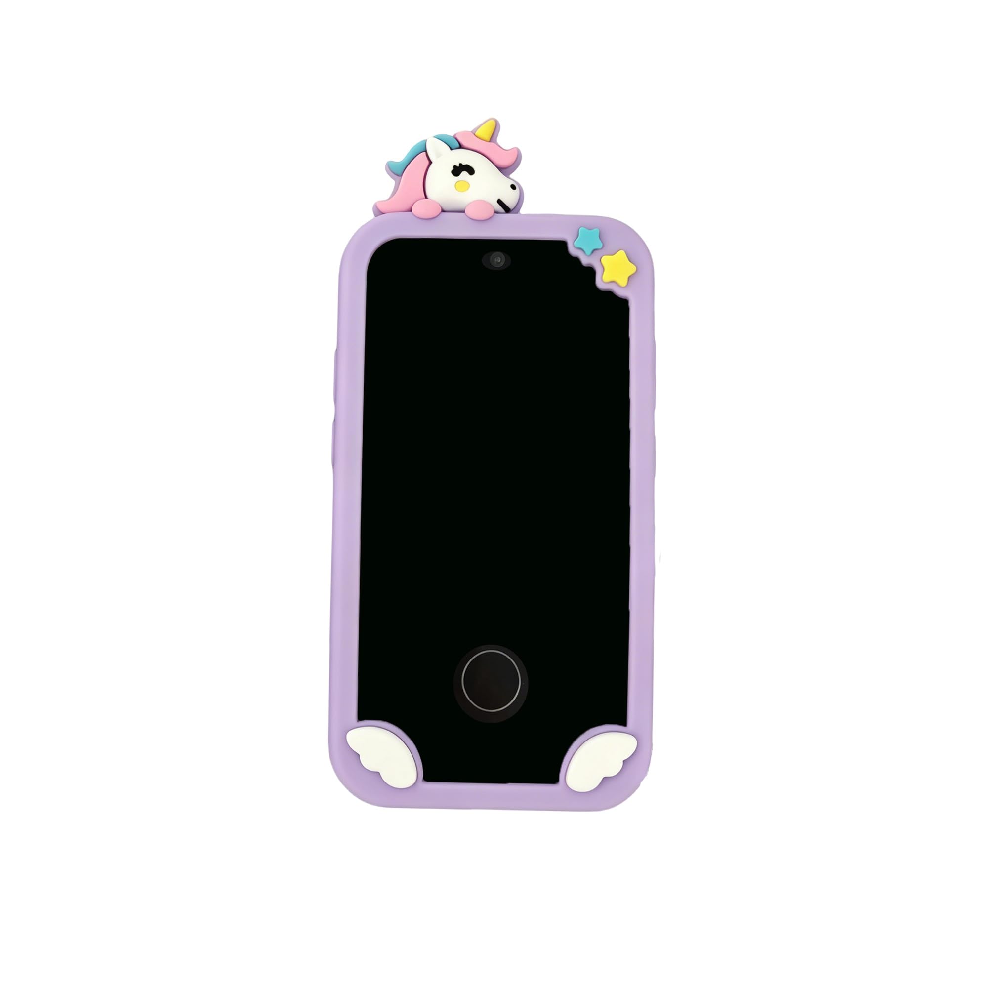 Kids Smart Toy Phone Full-Cover Soft Silicone Case Toddler Learning Play — image 1