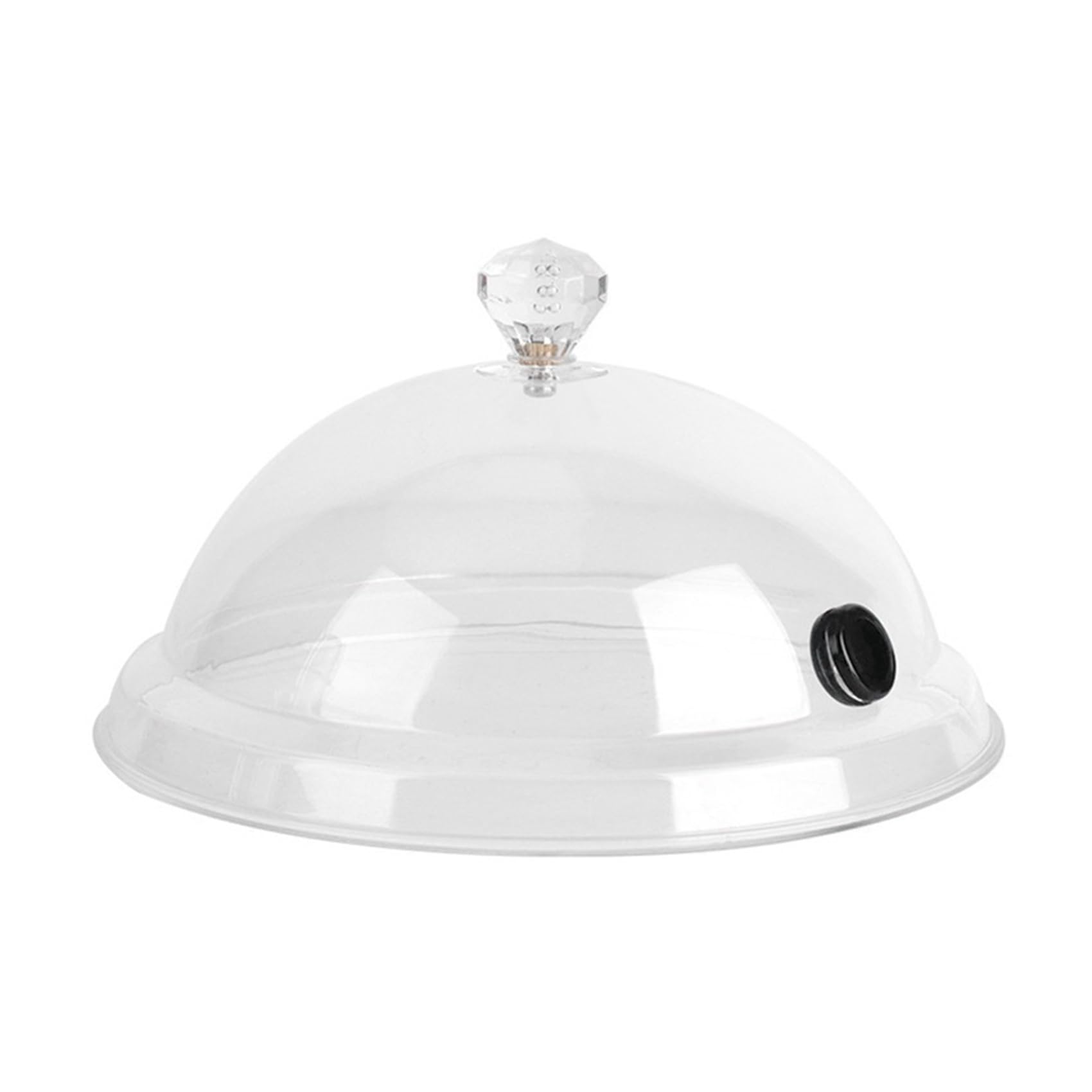 CTRLZS Molecular Cuisine Smoke Hood Food Grade Lid Dome Cover for Smoker Accessory Smoke Infuser Cake Steak Cover Easy Install Easy to Use C