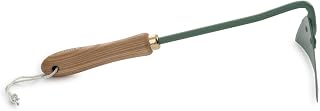 Barebones Triangle Hoe - Stainless Steel Blade Japanese Gardening Tools for Weeding Long Handle and Hand Hoe (Ash/Mint)