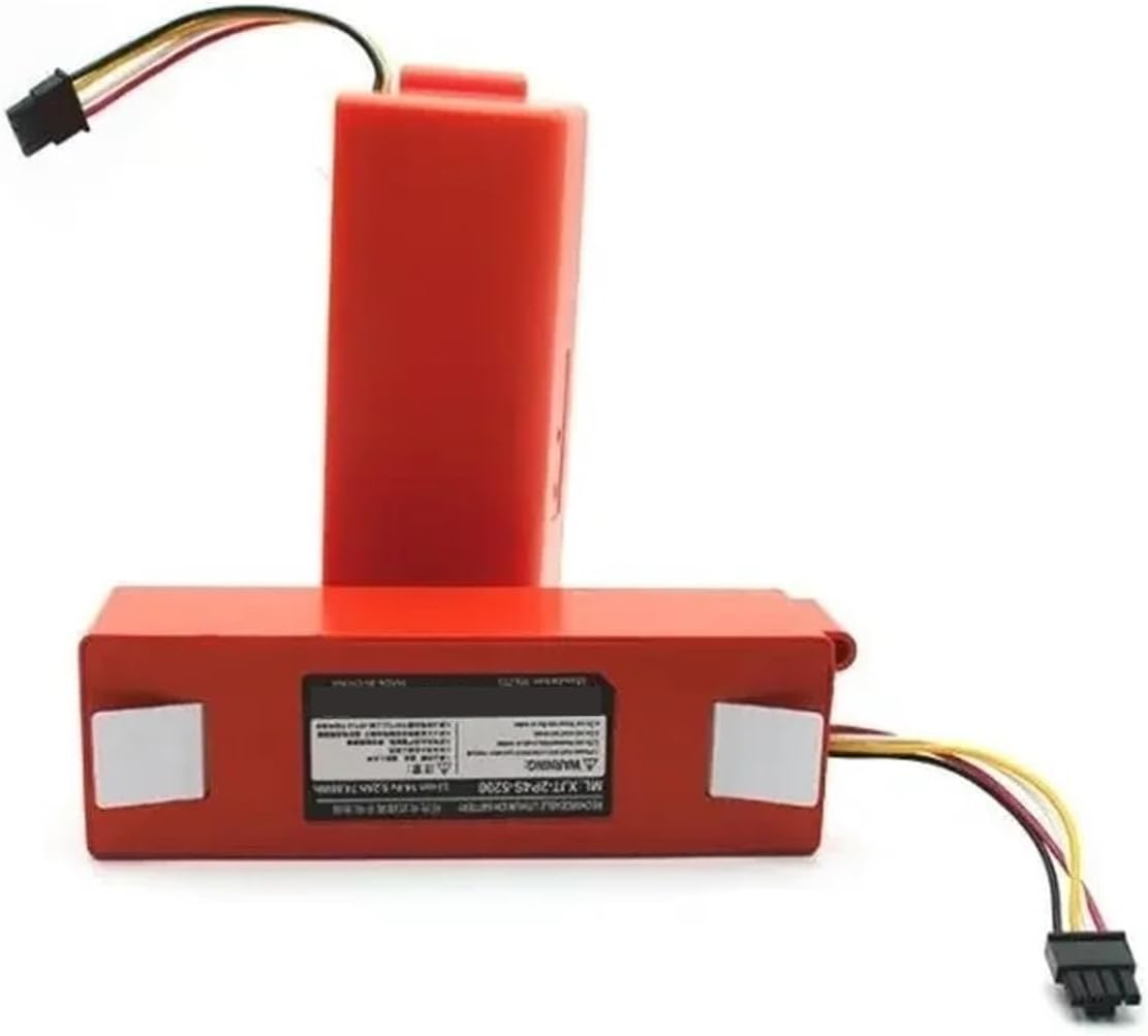 14.4V 5200mAh Robotic Vacuum Cleaner Replacement Battery,Compatible For Roborock S55 S60 S65 S50 S51 S5 MAX S6