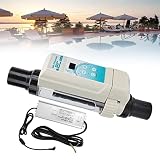 Sis-tema Di Clorazione Dell'acqua Salata Con Avviso Di Livello Di Sale E Allarme Di Guasto, Generatore Di Cloro Di Acqua Salata Multiuso 12/20g/h Per Piscina ≤60㎡, Serbatoio, Spa, Ecc.,12g/h
