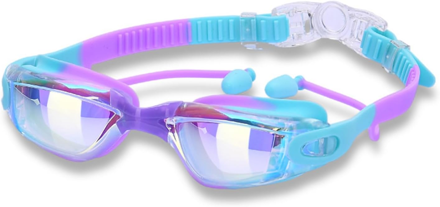 [ASALIT] ゴーグル 水泳 スイミングゴーグル シリコーン子供用水泳ゴーグル防水防曇水泳ゴーグル ビーチ 海水浴 水中