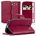 Produktbild Cadorabo Hülle kompatibel mit Samsung Galaxy S3 / S3 NEO aus Premium Kunst Leder Flip Klappbare Stoßfeste Magnetische [Standfunktion] [Kartenfächern] Cover Hülle für Galaxy S3 / S3 NEO Tasche in Rot