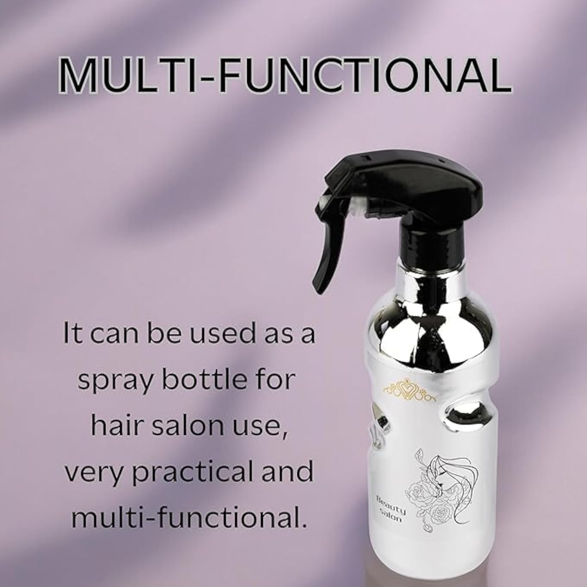 500ML Mist Spray Bottle for Hair Styling and More