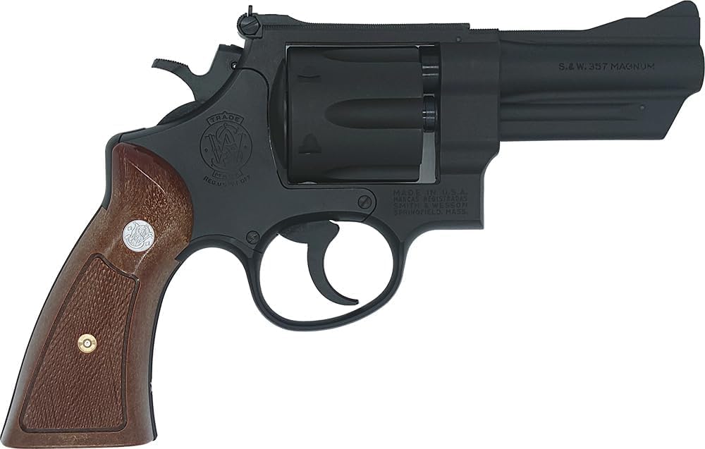 ゴールド リボルバー マグナム 古い金属製リボルバー/SMコクサイ産業マグナム441/Smith&Wesson