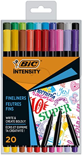 BIC Intensity, Pennarelli Colorati Punta Fine