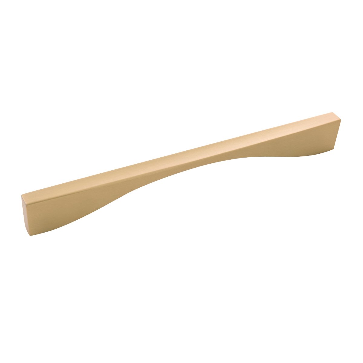 Belwith-Keeler B076153-BGB Channel Pull, 8-13/16 Inch (224mm) Center to Center, Brushed Golden Brass