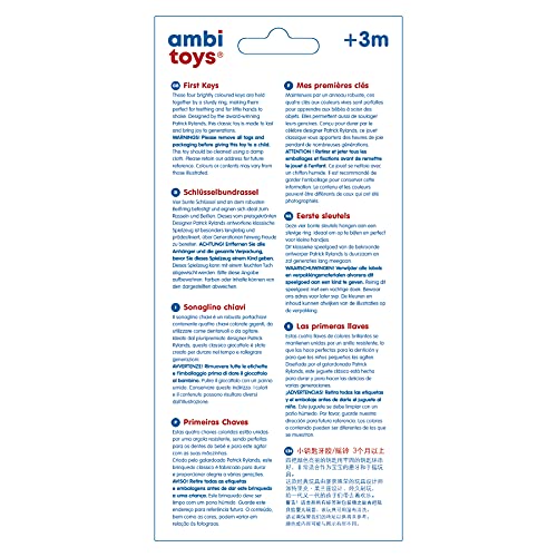 Ambi Toys, First Keys, Rattle And Teether Toy