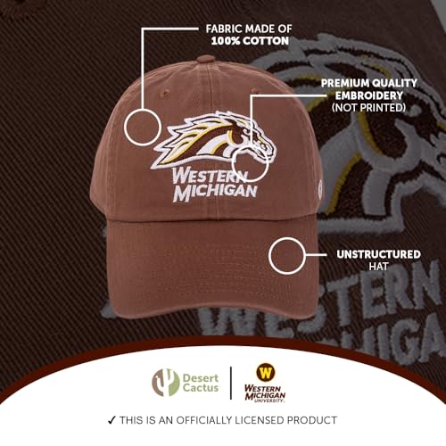 Gorra bordada ajustable Broncos WMU unisex miniatura 4