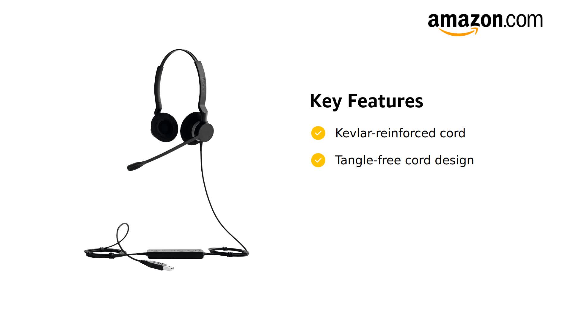 Amazon.com: Jabra 2TX1008 Biz 2300 USB UC Duo Headset : Electronics