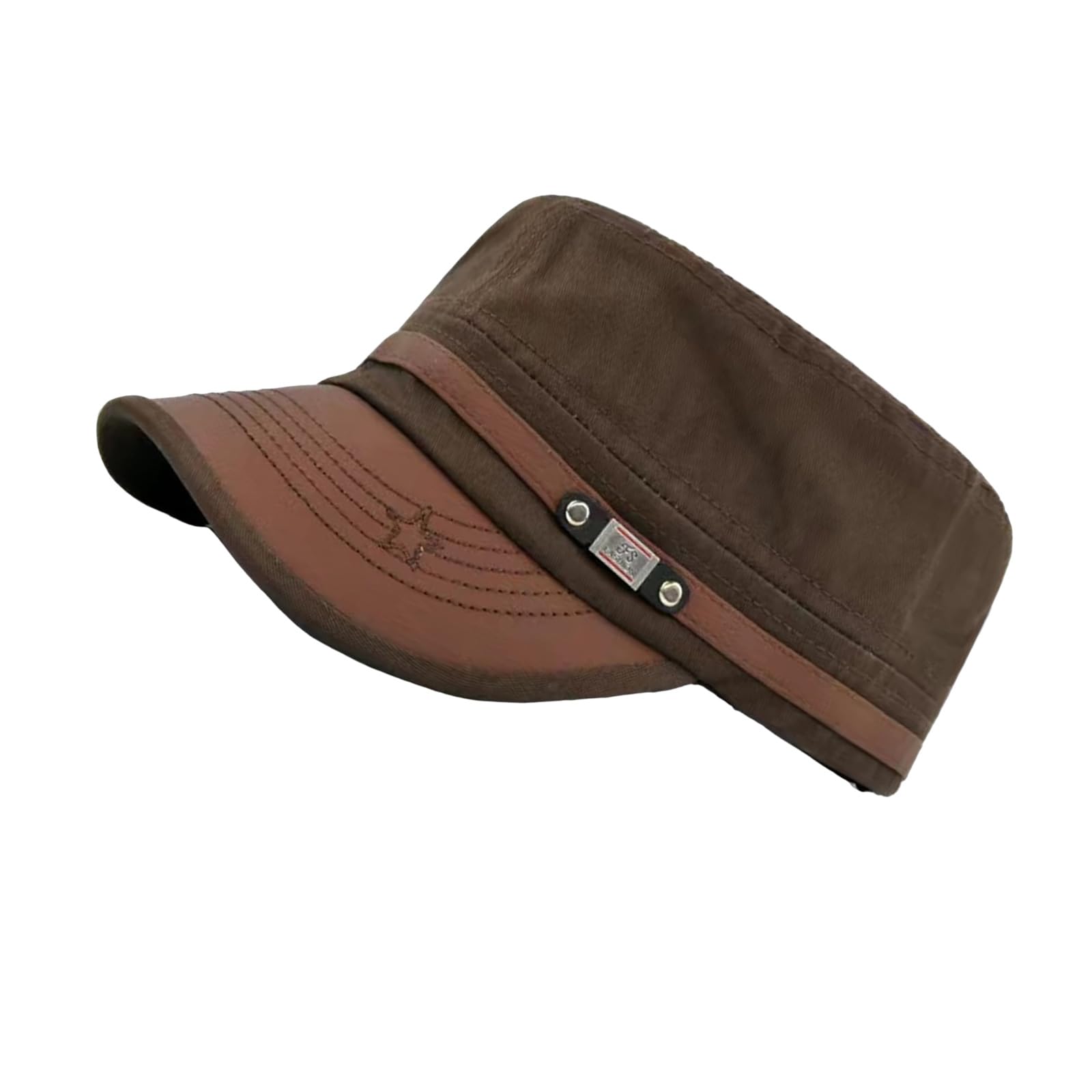 BWANGIAO Classical Flat Top Baseball Cap Adjustable Curved Brims Hat For Men And Women Unisex Design Sport Outdoor Headwear
