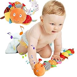 Jcobay Baby Toys Musical Caterpillar Stuffed Crawler Toy Soft Tummy Time Toy with Ruler Bells Rattle Crinkle Educational… Jcobay Baby Toys Musical Caterpillar Stuffed Crawler Toy Soft Tummy Time Toy with Ruler Bells Rattle Crinkle Educational…