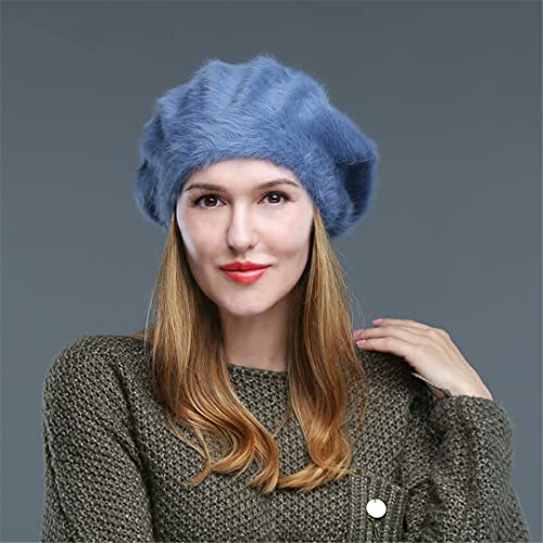 Preisvergleich Produktbild Pokem&Hent Damen Hut Einfarbig Barett Weicher Loser Bequemer Hut C25