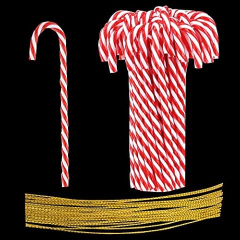 Adornos Colgantes Candy Cane Christmas 30pcs Cover